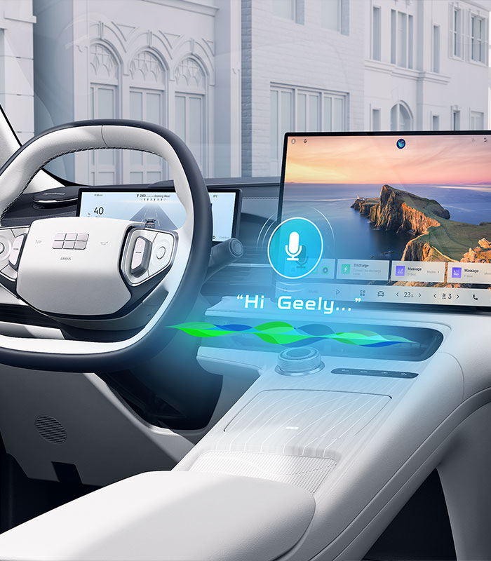 Điều khiển giọng nói Geely EX5