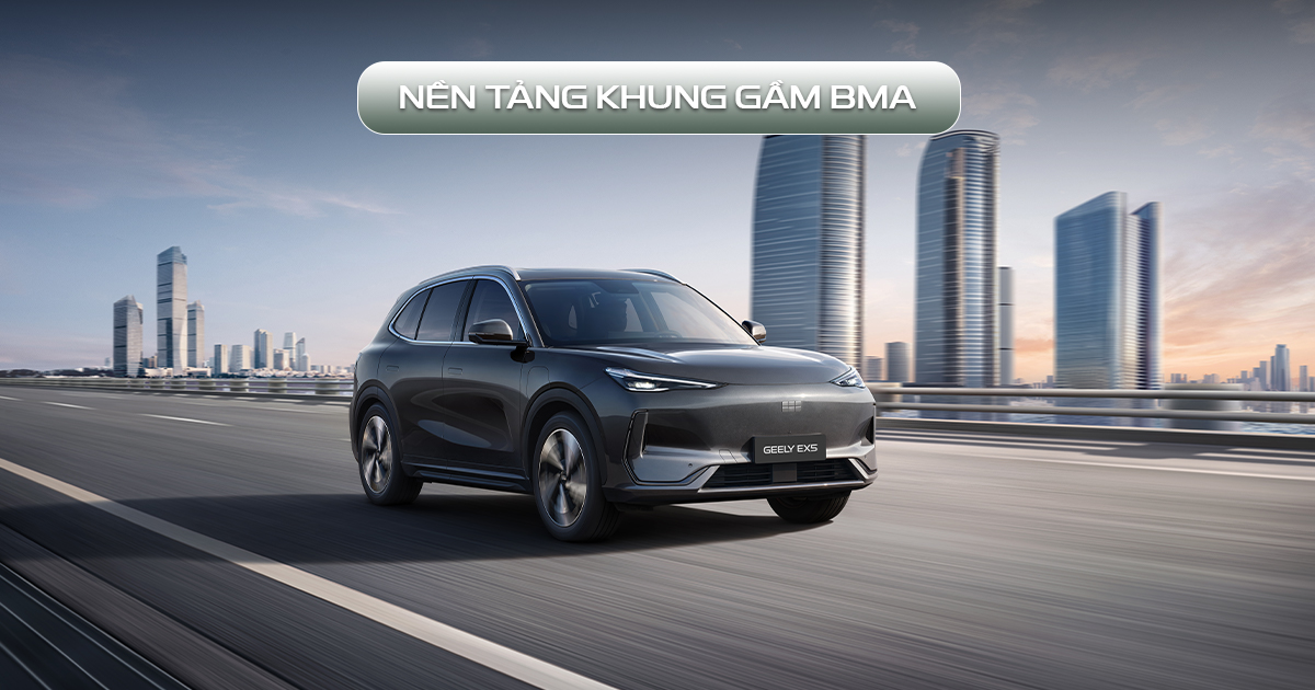 Nền tảng khung gầm BMA trên xe Geely